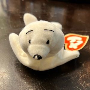 Ty Seamore the Seal Beanie Baby 1993 - RARE- PVC Pellets - Perfect Condition